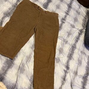 Ralph Lauren Men's Tan Corduroy Pants